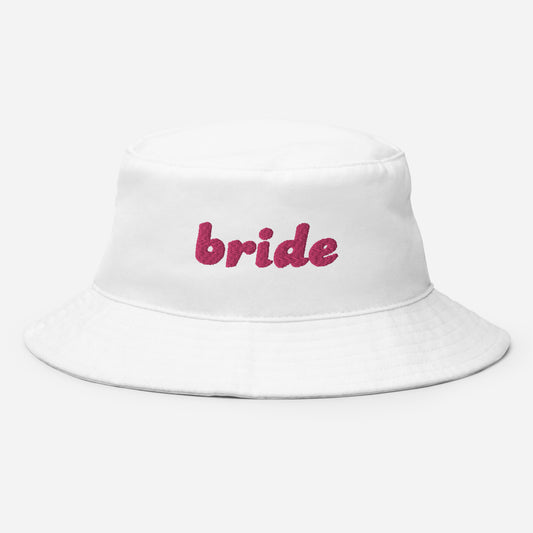 Bridal | Bucket Hat | Embroidered