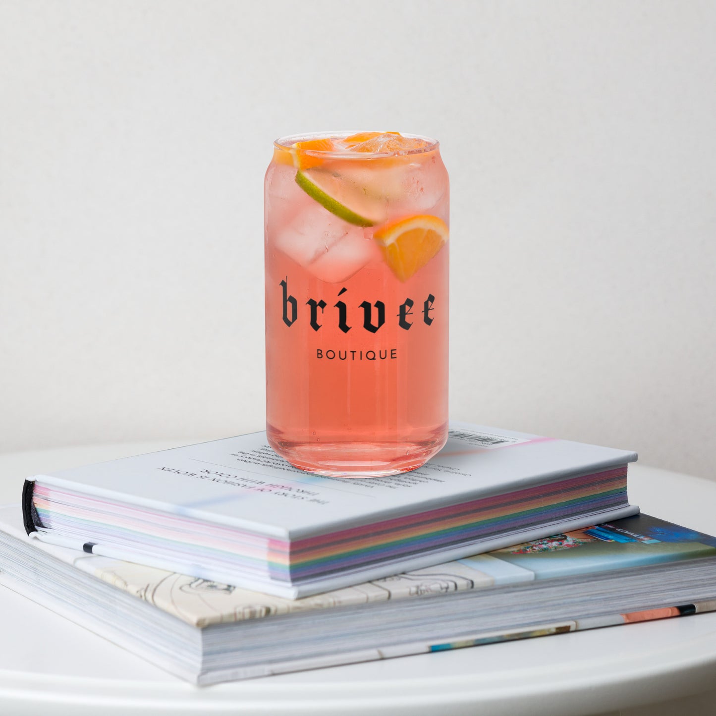 Brivee Boutique | Can Shaped Glass | 16 oz