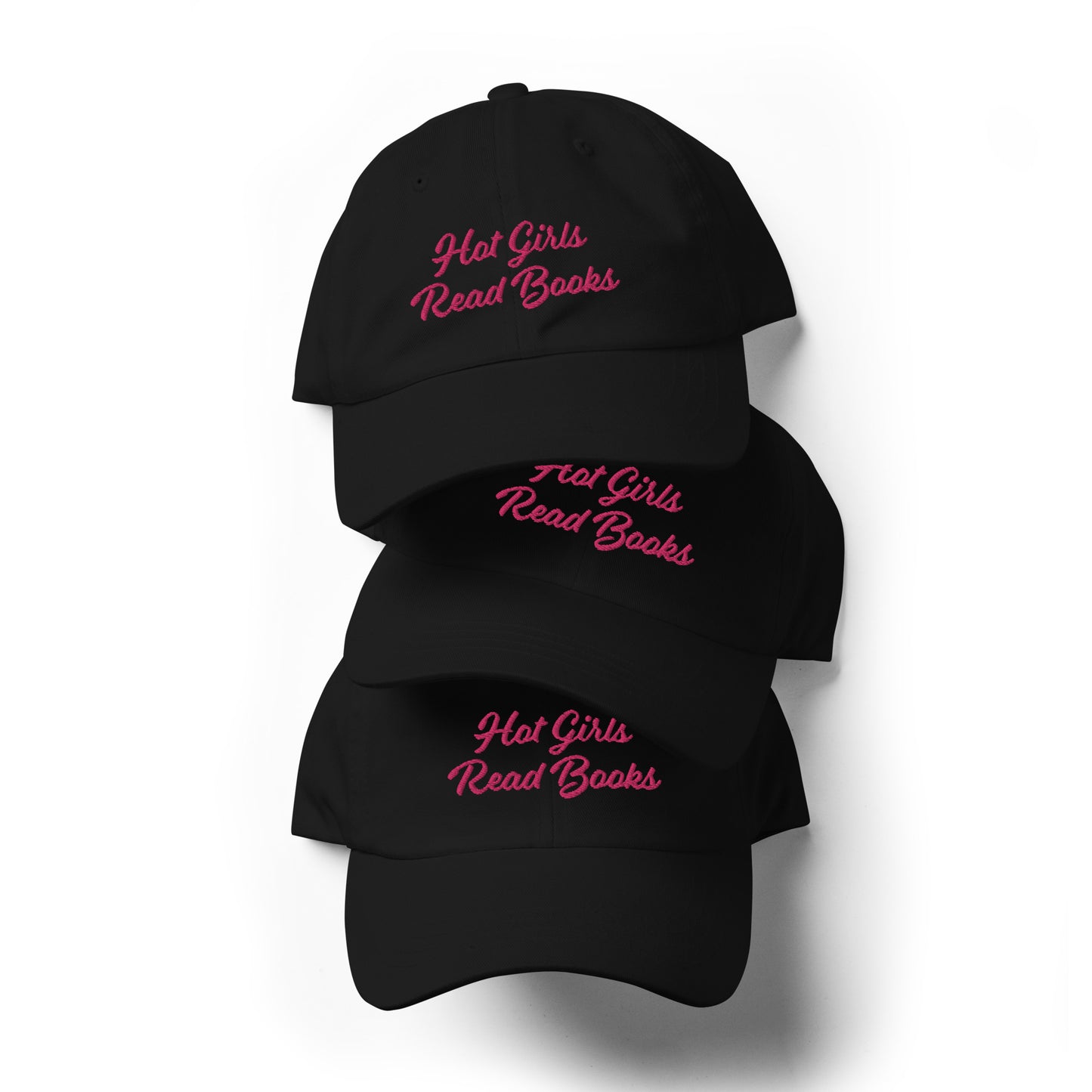 Hot Girls Read Books | Dad Hat | Embroidered