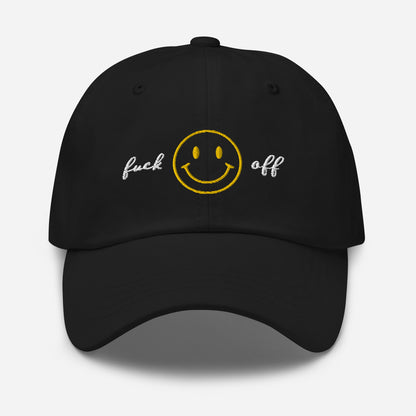 Fuck off | Dad Hat | Embroidered