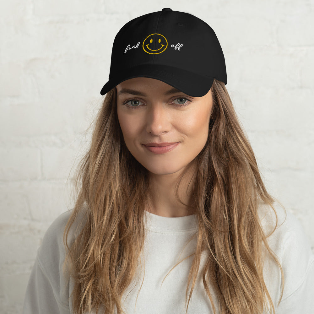 Fuck off | Dad Hat | Embroidered