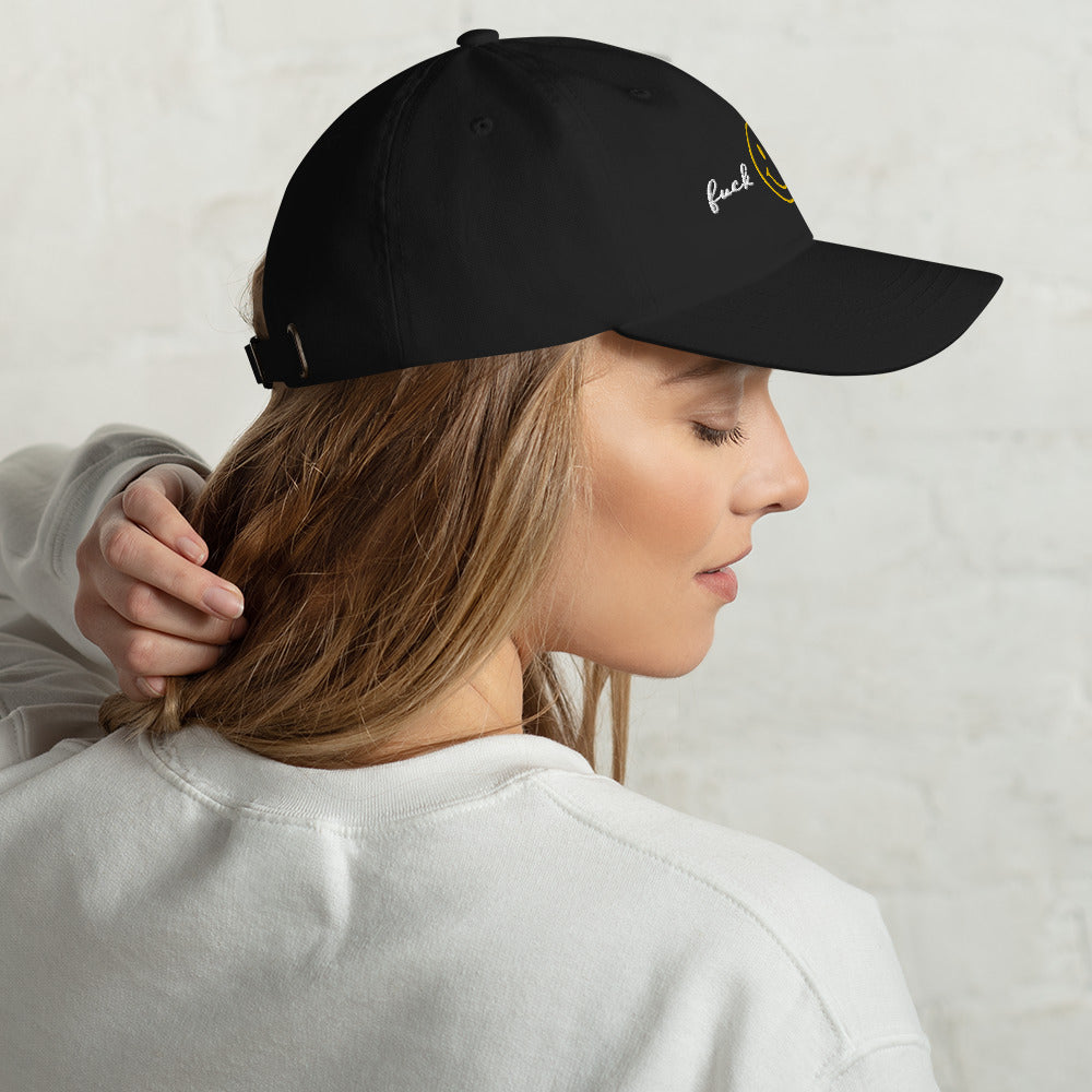 Fuck off | Dad Hat | Embroidered