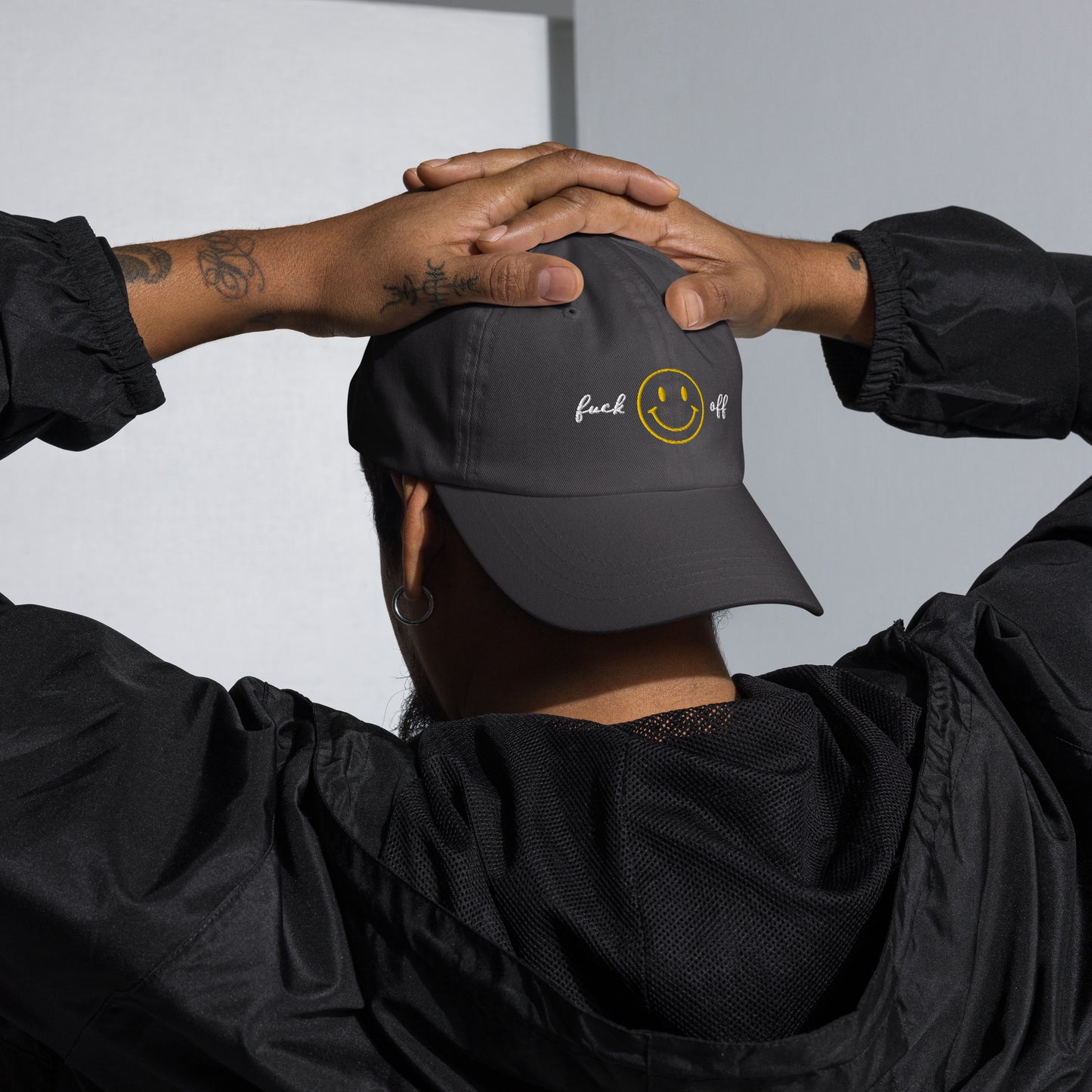 Fuck off | Dad Hat | Embroidered
