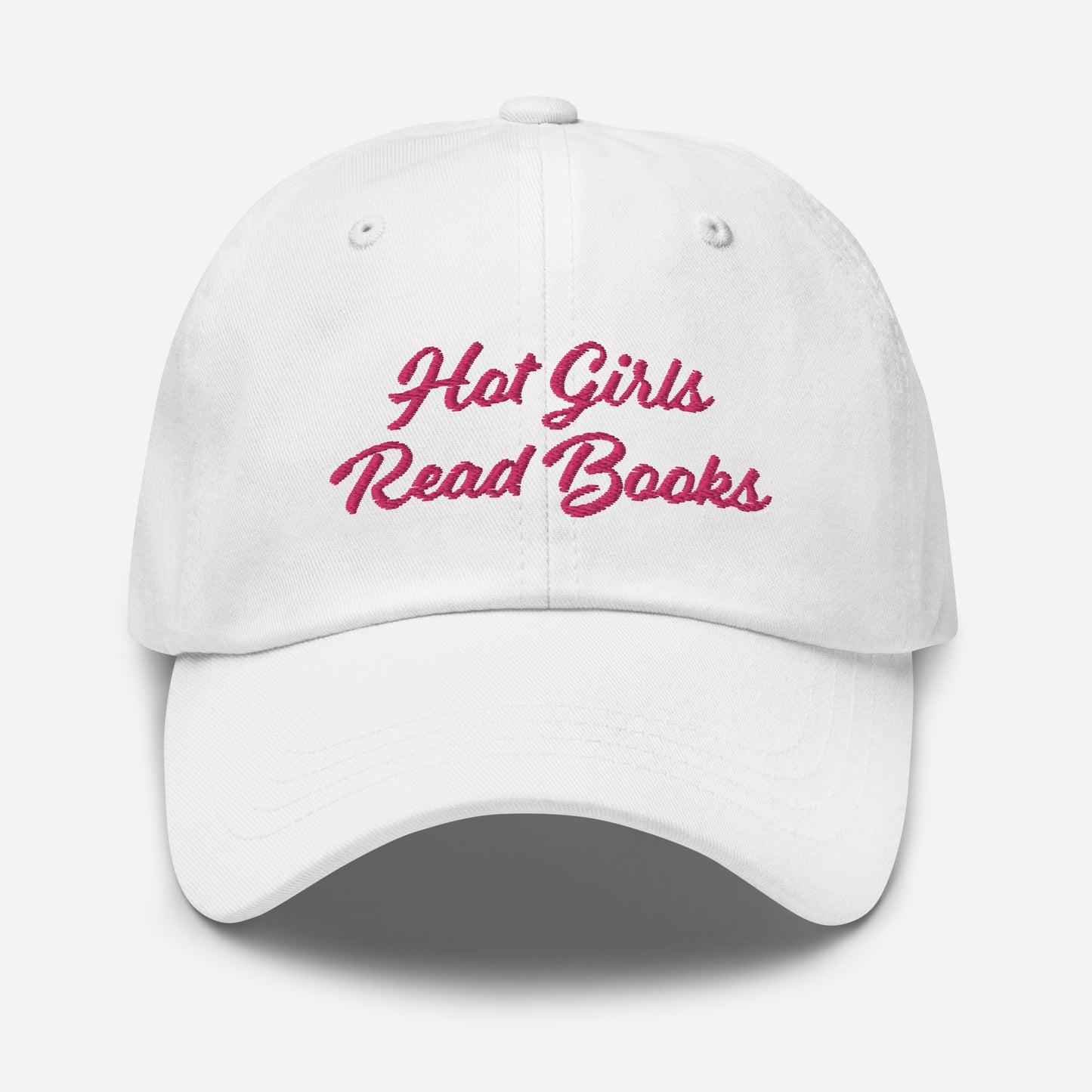 Hot Girls Read Books | Dad Hat | Embroidered