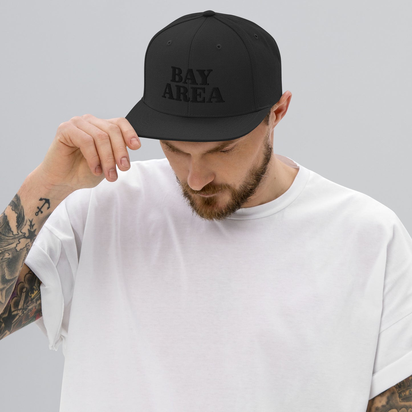 Bay Area | Classic Snapback Hat | Embroidered