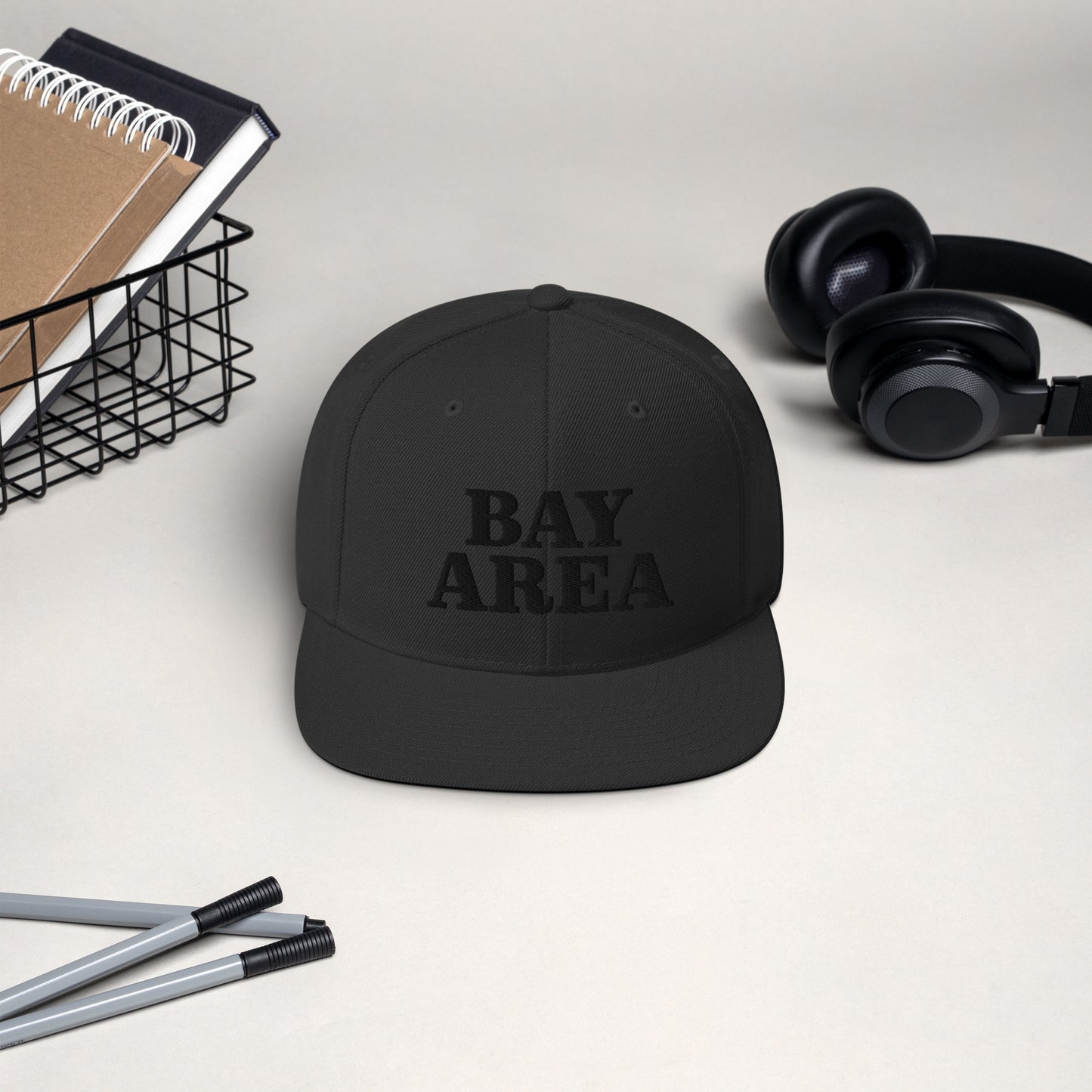 Bay Area | Classic Snapback Hat | Embroidered