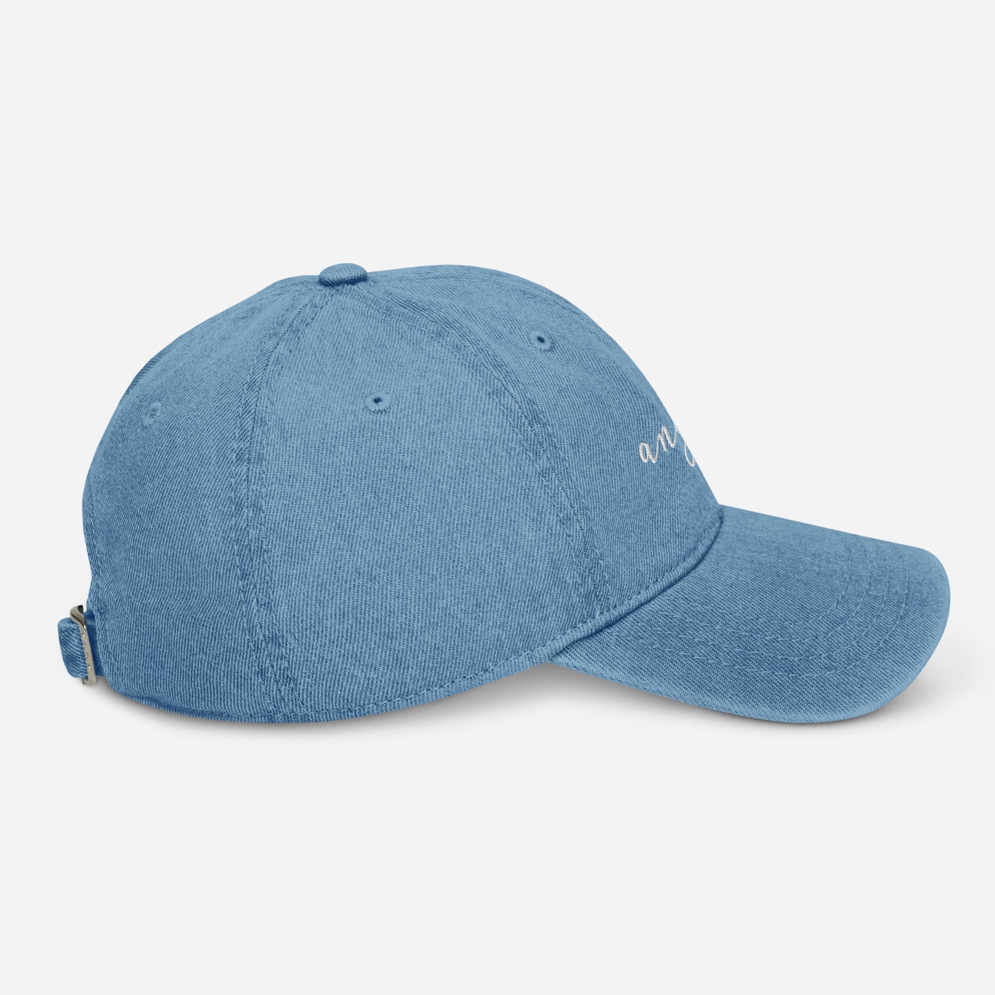 Angel | Denim Hat | Embroidered