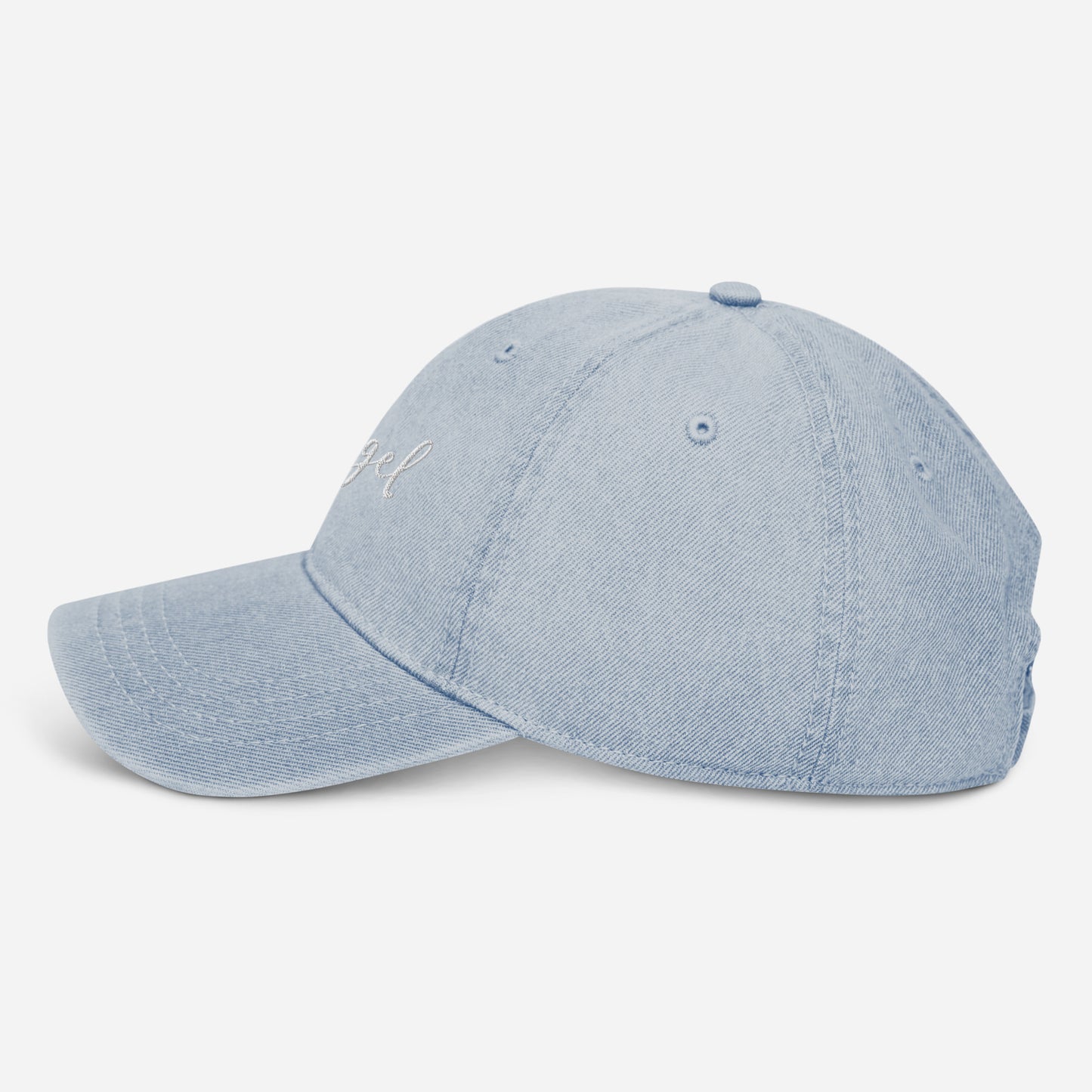 Angel | Denim Hat | Embroidered