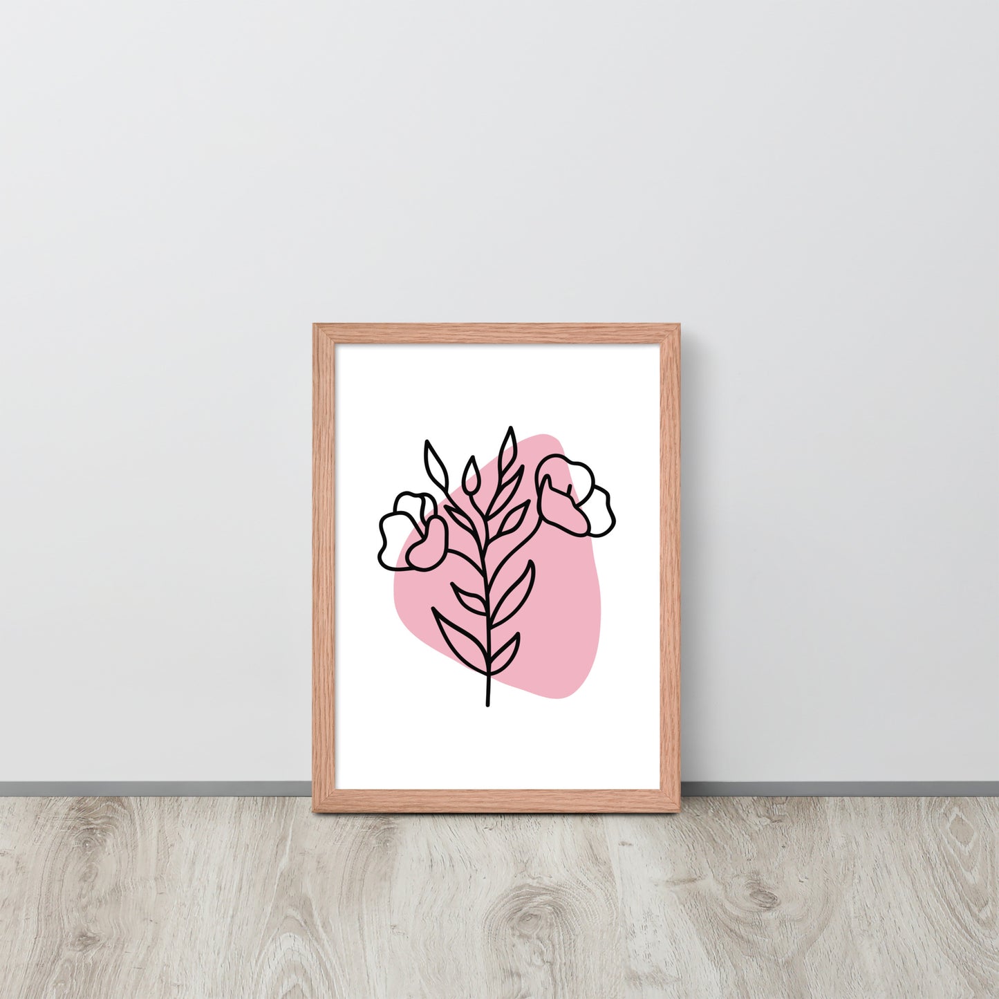 Pink Floral - Primrose | Framed Wall Art