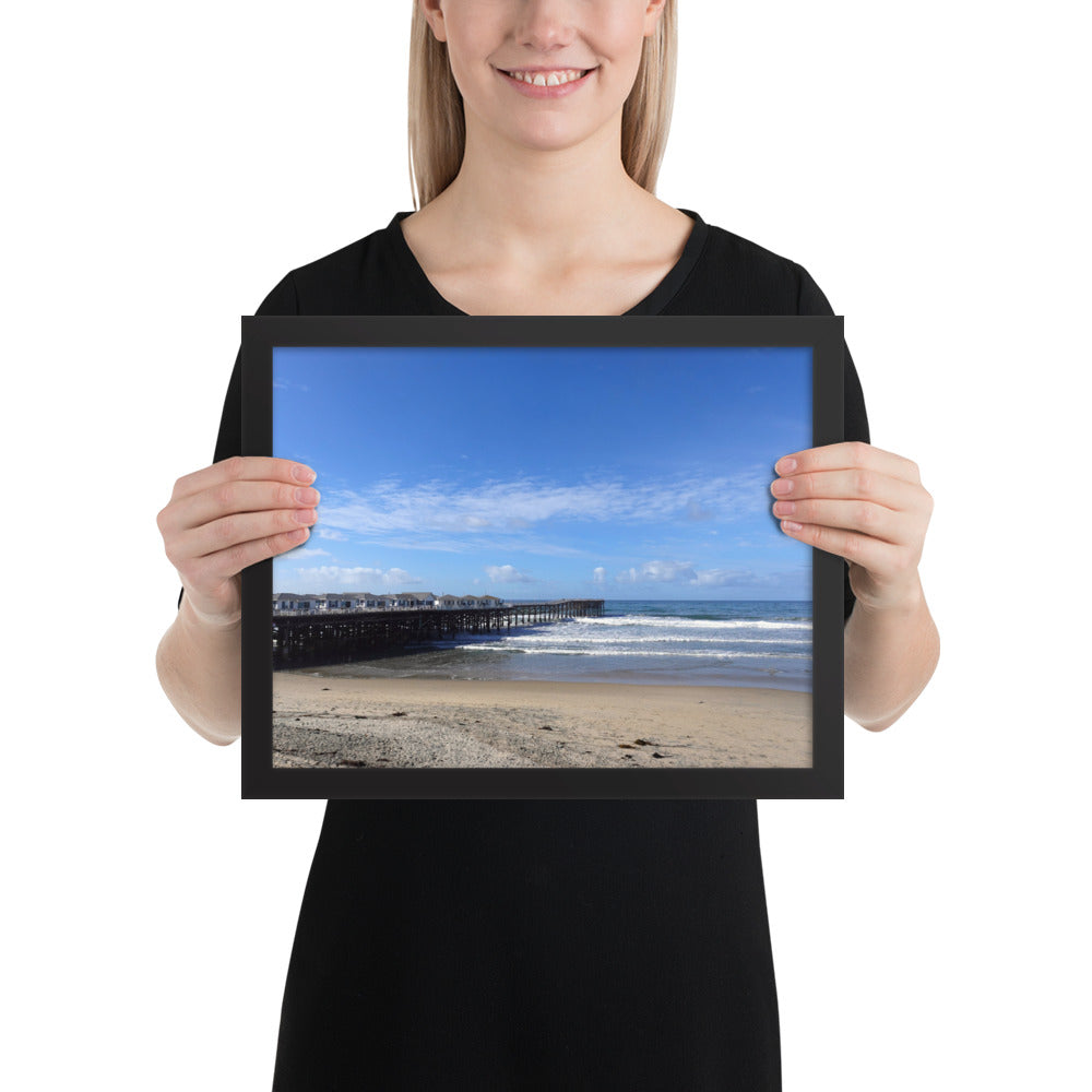 Crystal Pier | Framed Photo Print