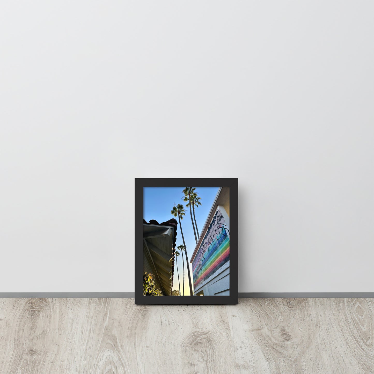 Artsy Palm Trees | Framed Photo Print