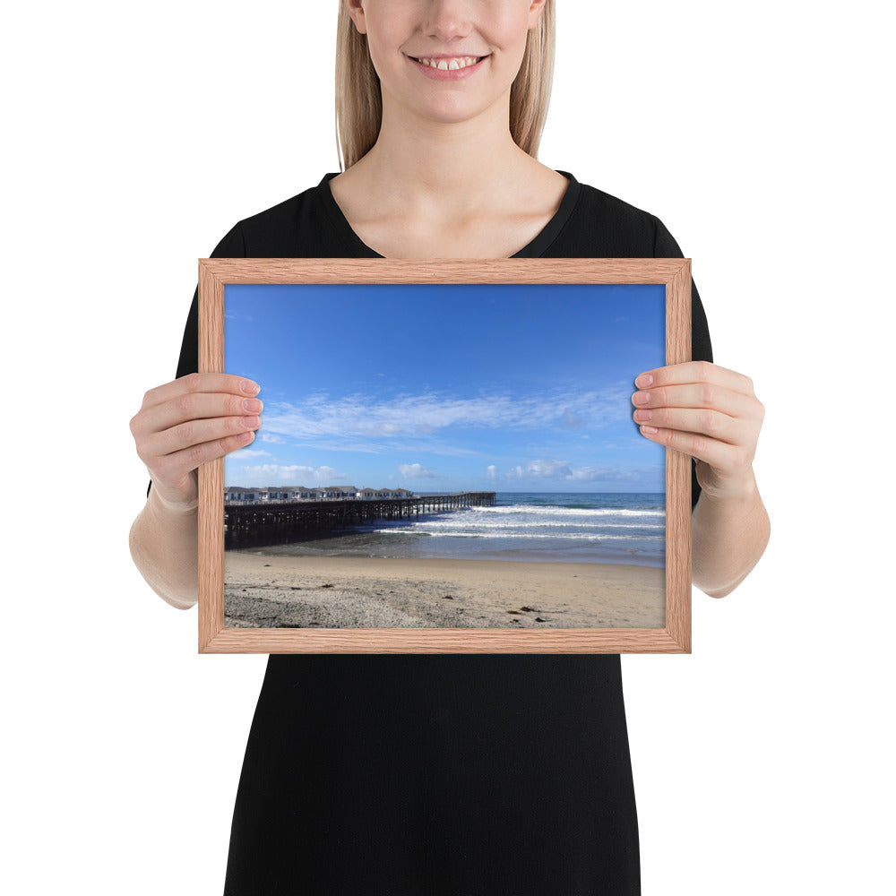 Crystal Pier | Framed Photo Print