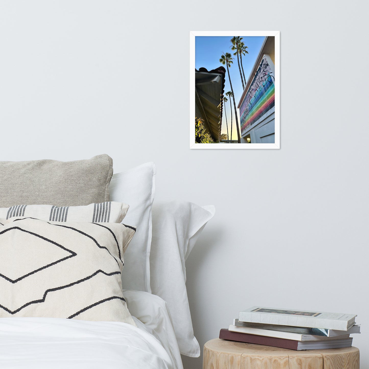 Artsy Palm Trees | Framed Photo Print