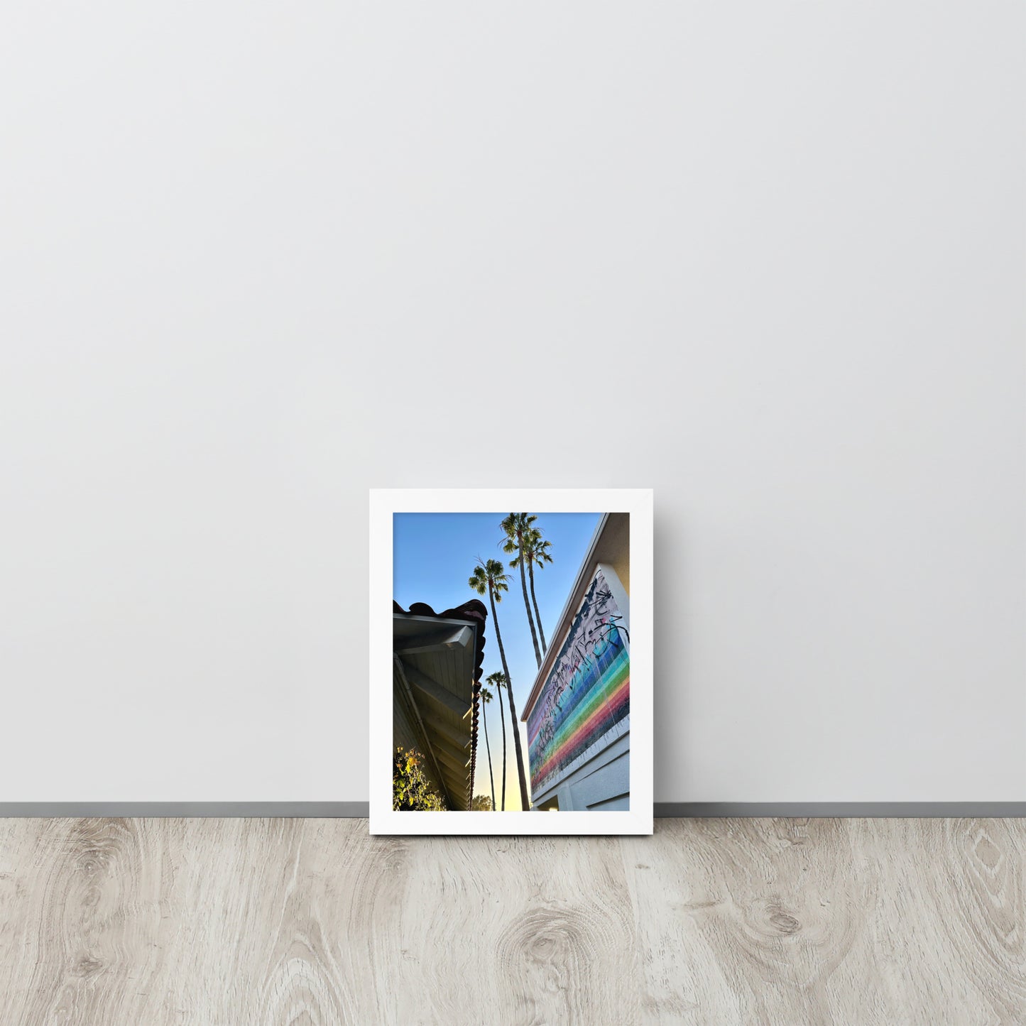 Artsy Palm Trees | Framed Photo Print