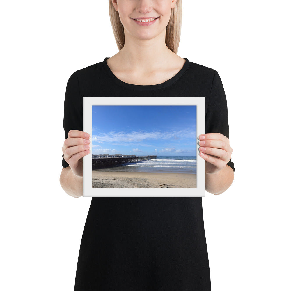 Crystal Pier | Framed Photo Print