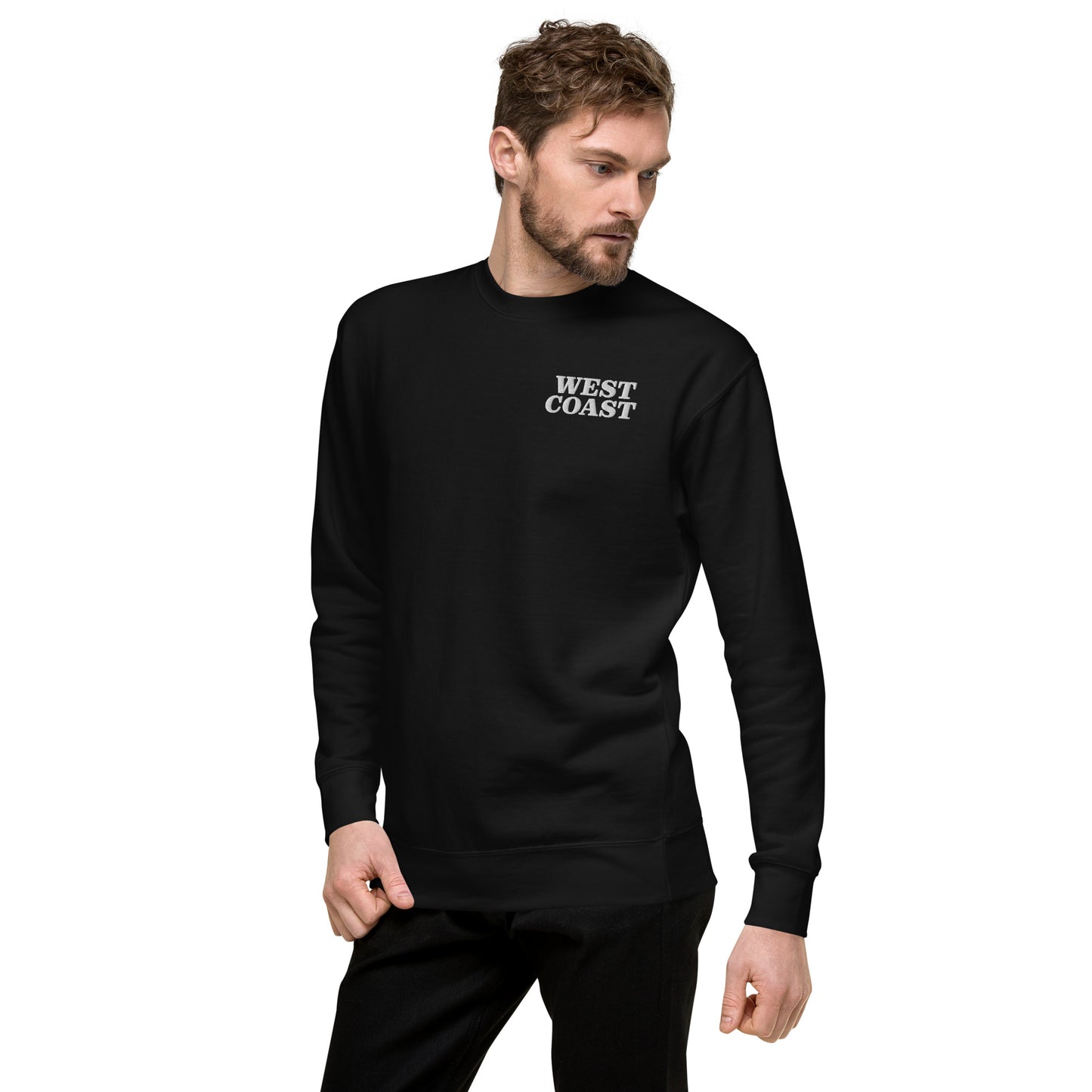 West Coast | Crewneck | Embroidered
