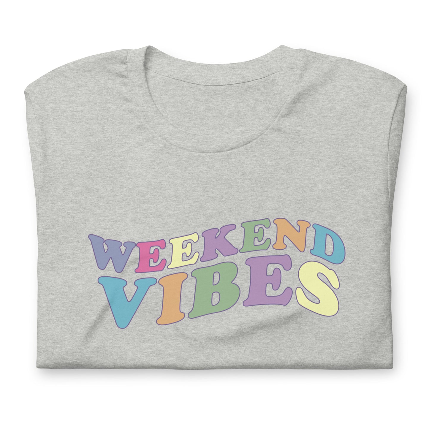 Colorful Weekend Vibes | T-Shirt | Regular Fit
