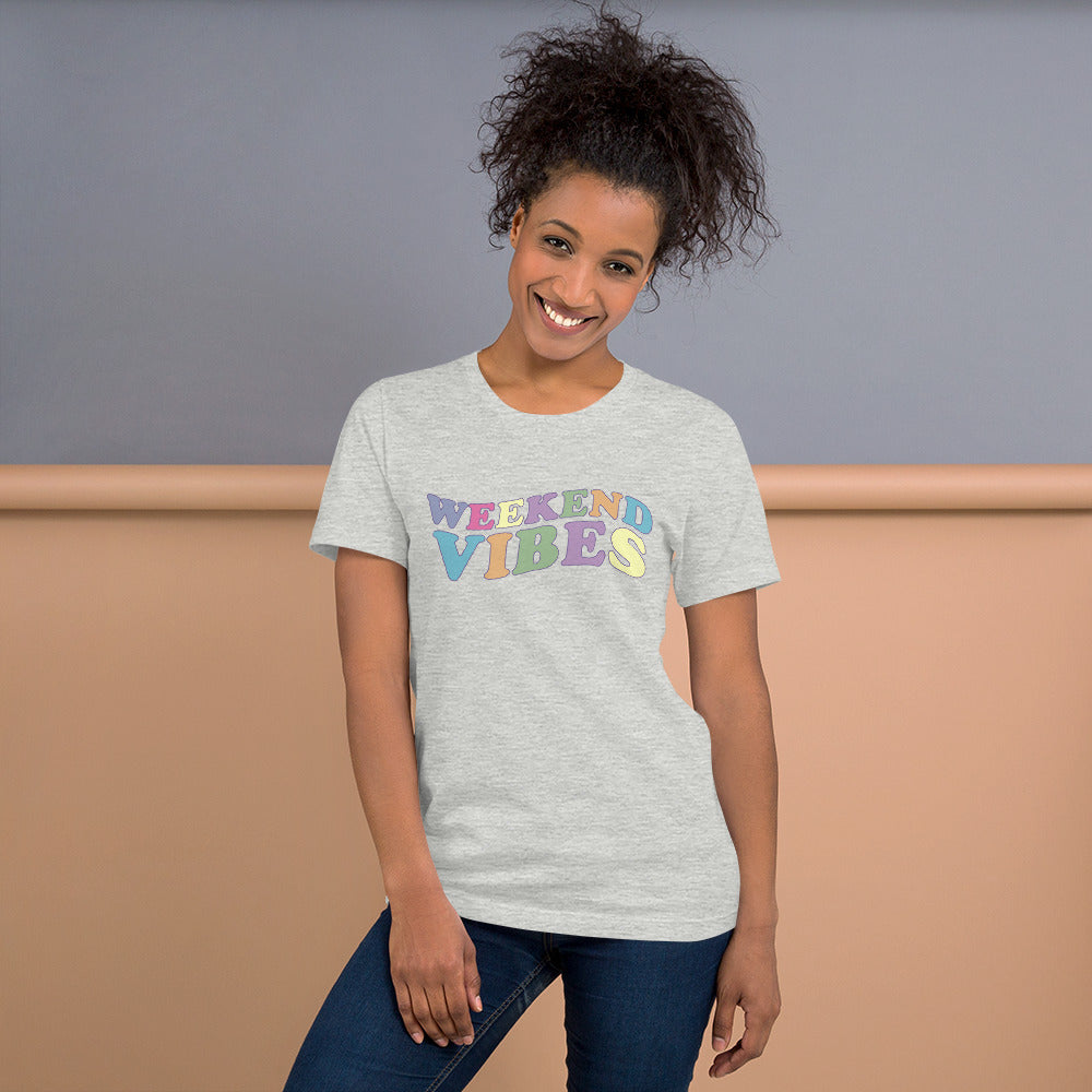 Colorful Weekend Vibes | T-Shirt | Regular Fit