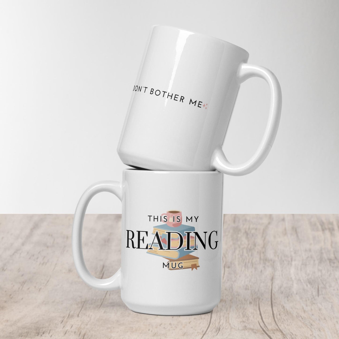 Reading Mug, Don't Bother Me | Ceramic Mug