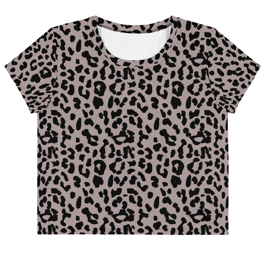 Leopard | Women's Crop Top | Regular Fit