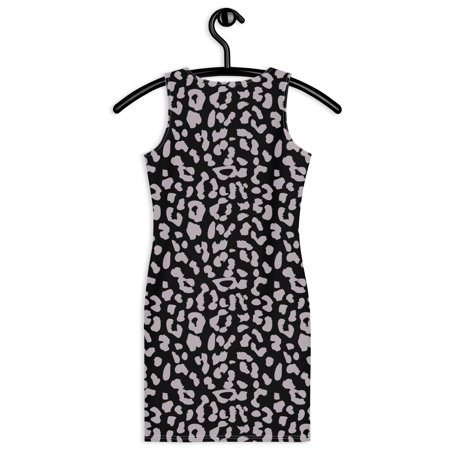 Leopard Dress - Black | Body Con Fit
