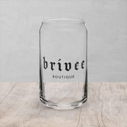 Brivee Boutique | Can Shaped Glass | 16 oz