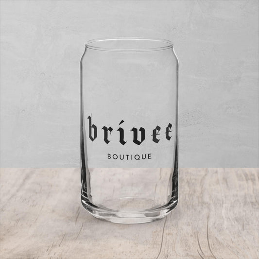 Brivee Boutique | Can Shaped Glass | 16 oz