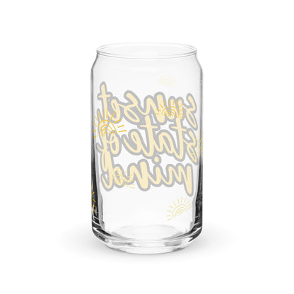 Sunset State of Mind | Can Shaped Glass | 16 oz