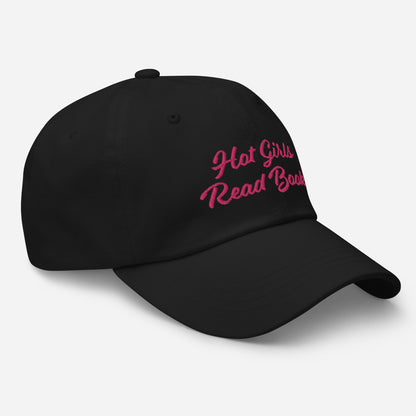 Hot Girls Read Books | Dad Hat | Embroidered