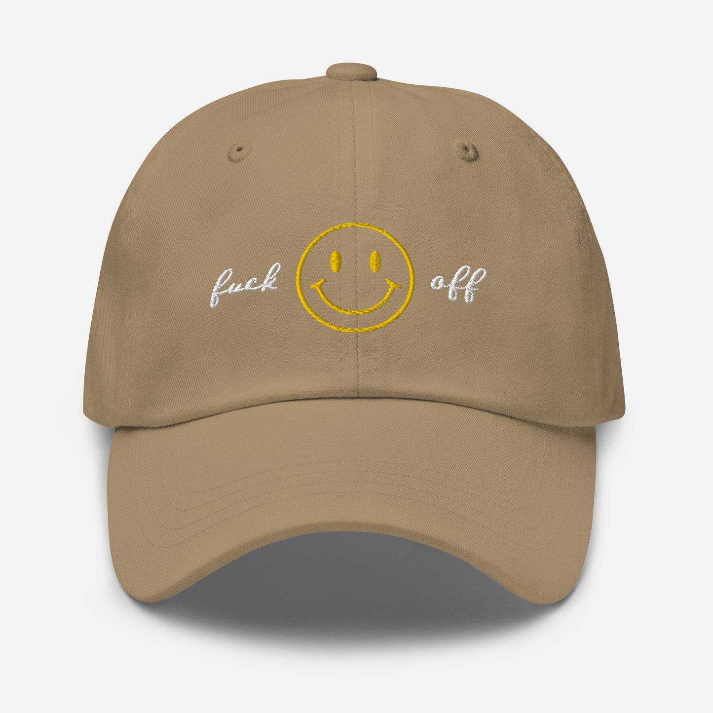 Fuck off | Dad Hat | Embroidered