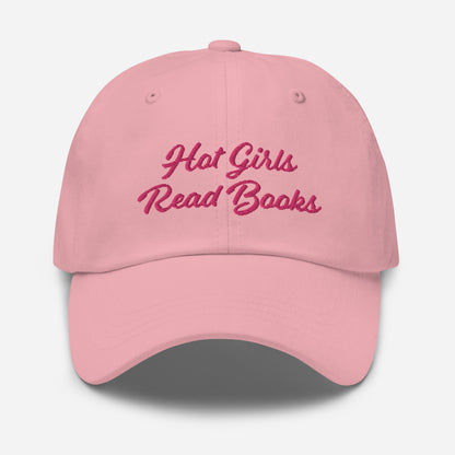 Hot Girls Read Books | Dad Hat | Embroidered