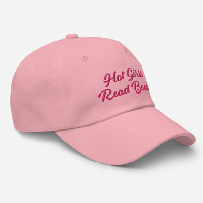 Hot Girls Read Books | Dad Hat | Embroidered