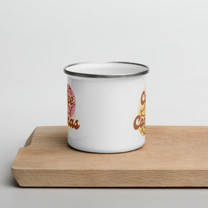 Coffee & Conchas | Enamel Mug | 12oz