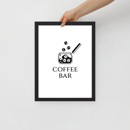 Coffee Bar | Framed Wall Art