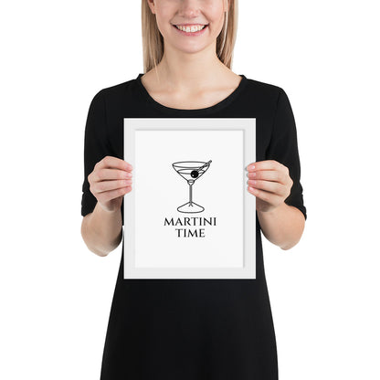 Martini Time | Framed Wall Art