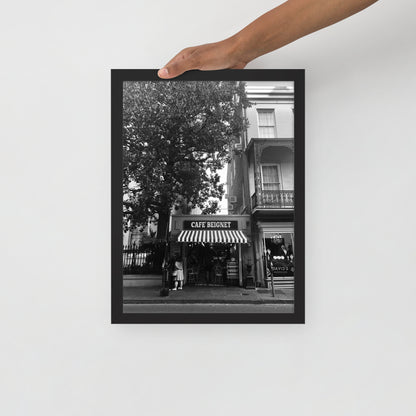 Sunday Morning Cafe | Framed Photo Print
