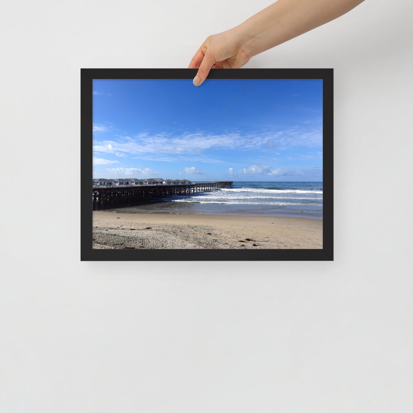 Crystal Pier | Framed Photo Print