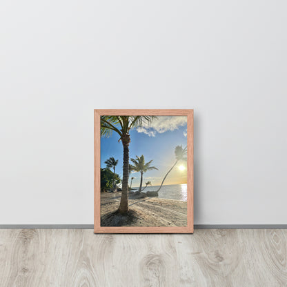 Beach Sunrise | Framed Photo Print