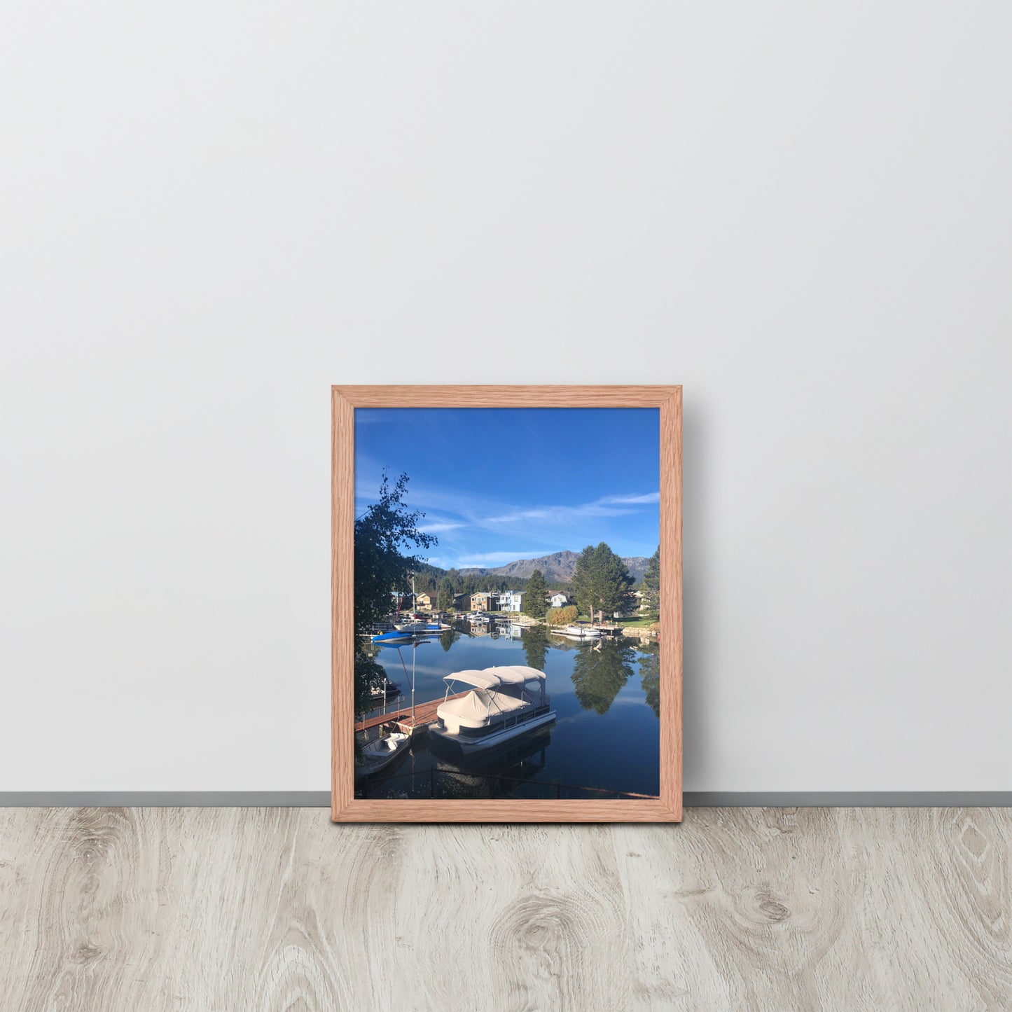 Lake Tahoe Mountain View | Framed Photo Print