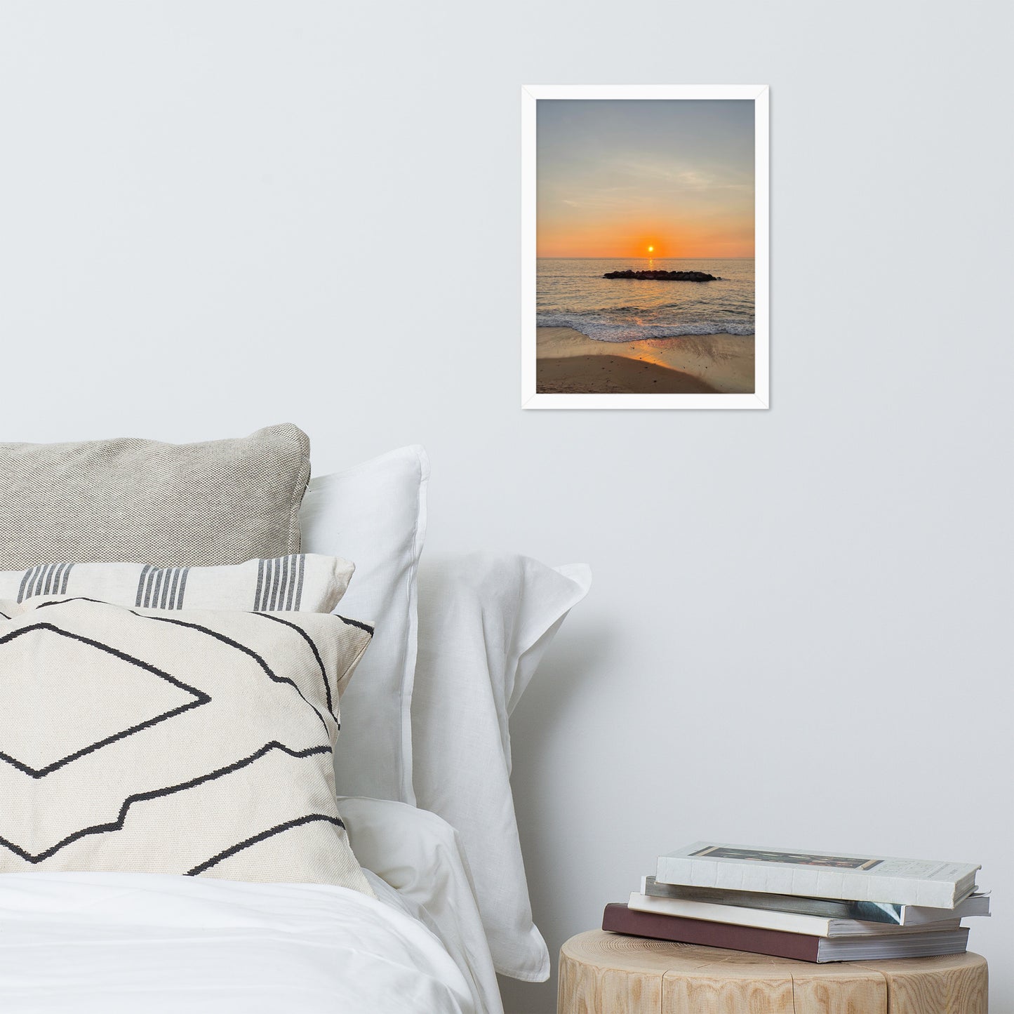 Beach Sunset | Framed Photo Print