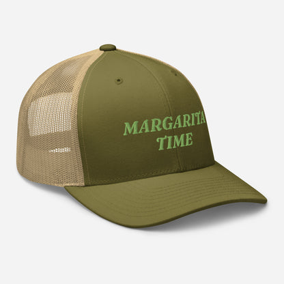 Margarita Time | Retro Trucker Hat | Embroidered