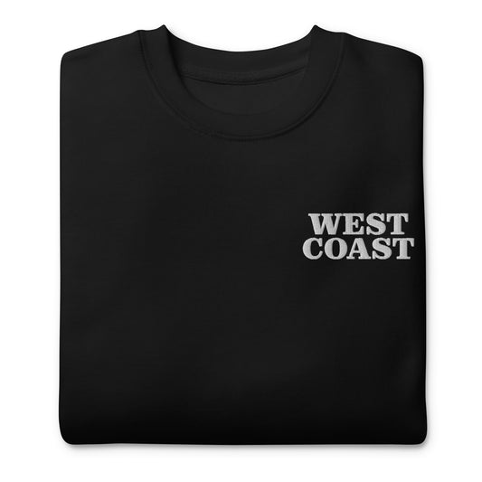 West Coast | Crewneck | Embroidered