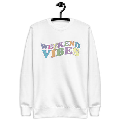 Colorful Weekend Vibes | Crewneck