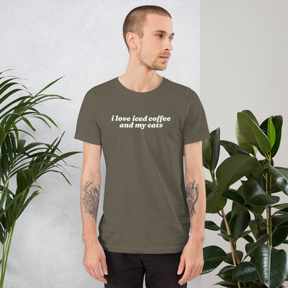 I Love Iced Coffee | T-Shirt | Regular Fit