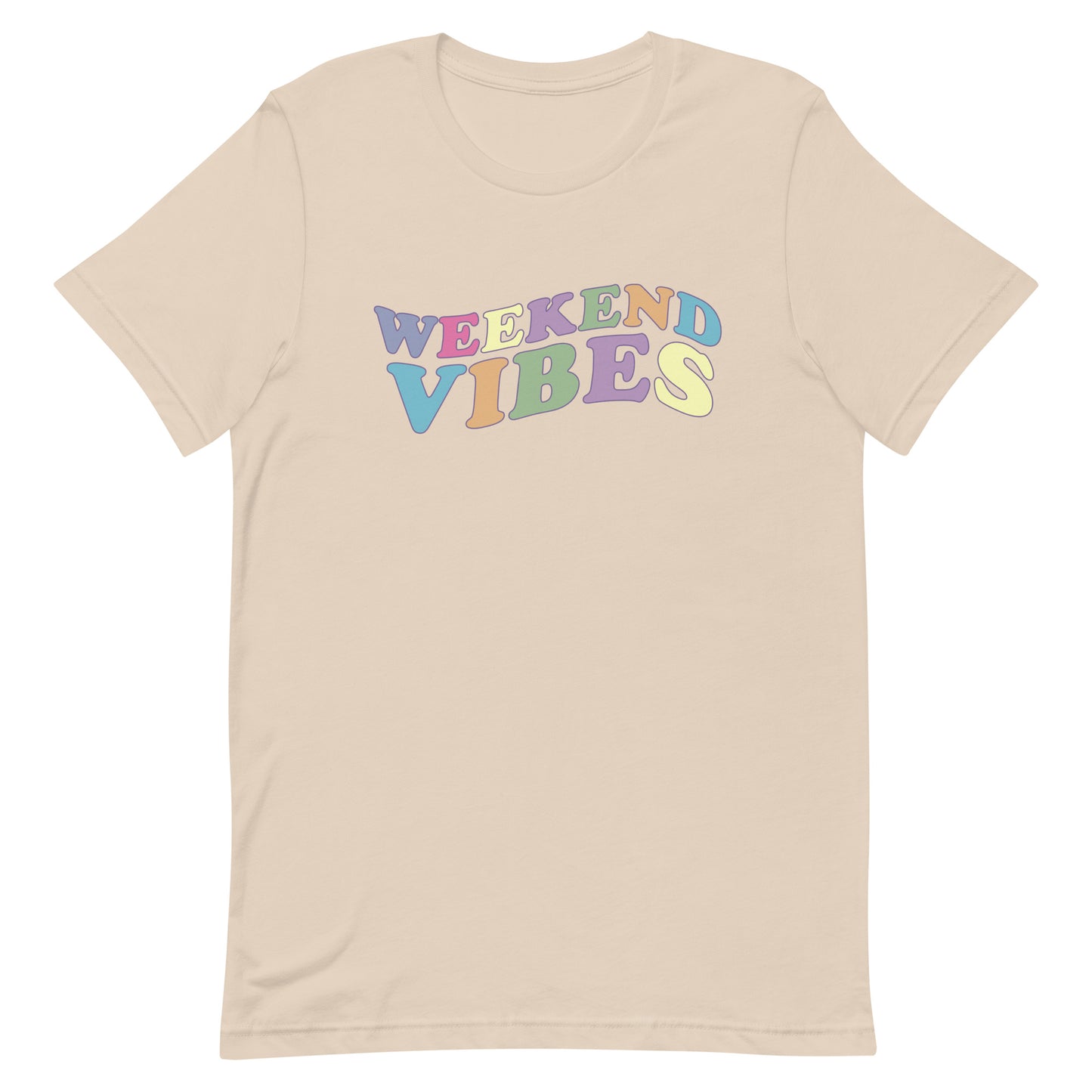 Colorful Weekend Vibes | T-Shirt | Regular Fit