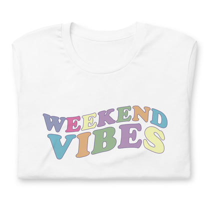 Colorful Weekend Vibes | T-Shirt | Regular Fit