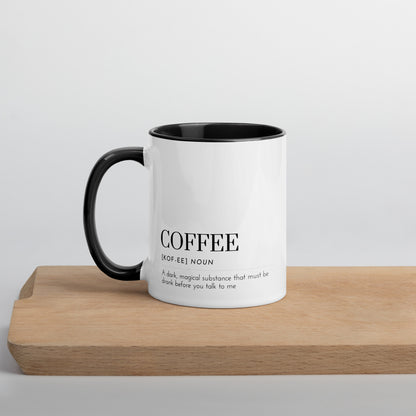 Coffee Definition | Ceramic Mug | 11oz