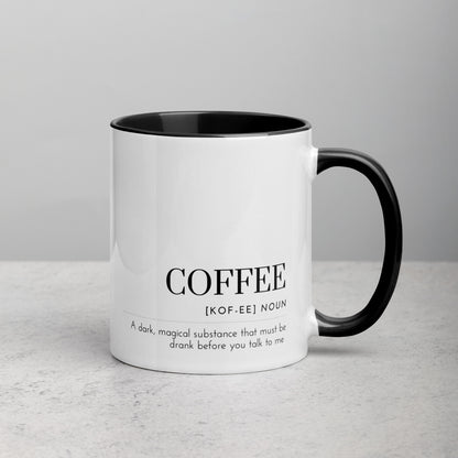 Coffee Definition | Ceramic Mug | 11oz