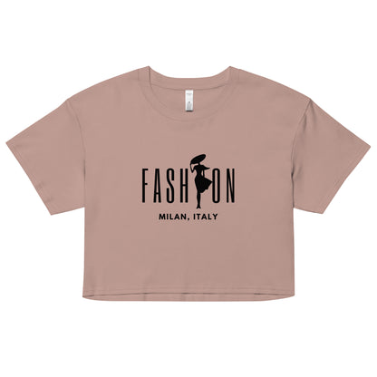 The Fashion Crop T-Shirt | Women’s Crop Top | Relaxed Fit