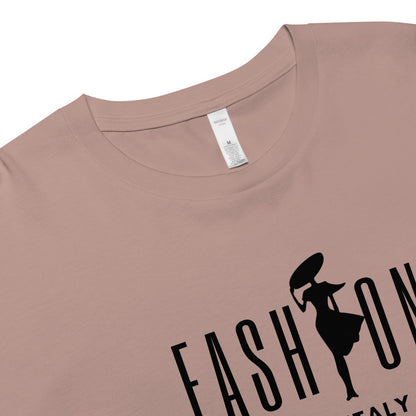 The Fashion Crop T-Shirt | Women’s Crop Top | Relaxed Fit